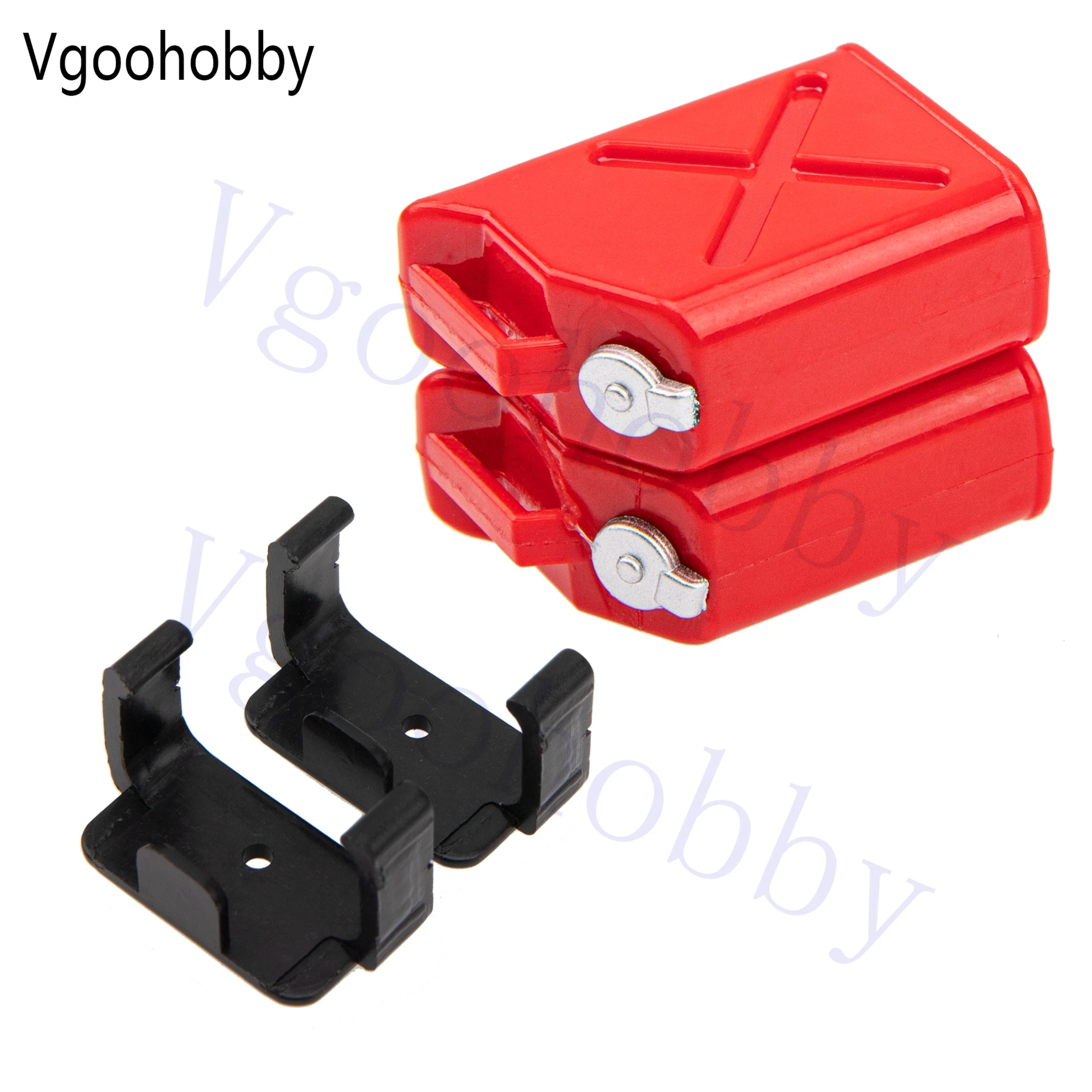 RC Simulation Decoration Plastic Mini Fuel Tank & Fire Extinguisher for Traxxas TRX4 Axial SCX10 Redcat Gen7 1/10 RC Crawler