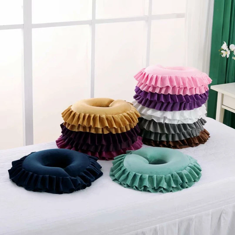 وسادة وجه لصالون التجميل على شكل حرف U لطاولات التدليك ومسند الرأس العالمي ومسند الوجه والرقبة وسادة الرأس وكرسي سبا #3