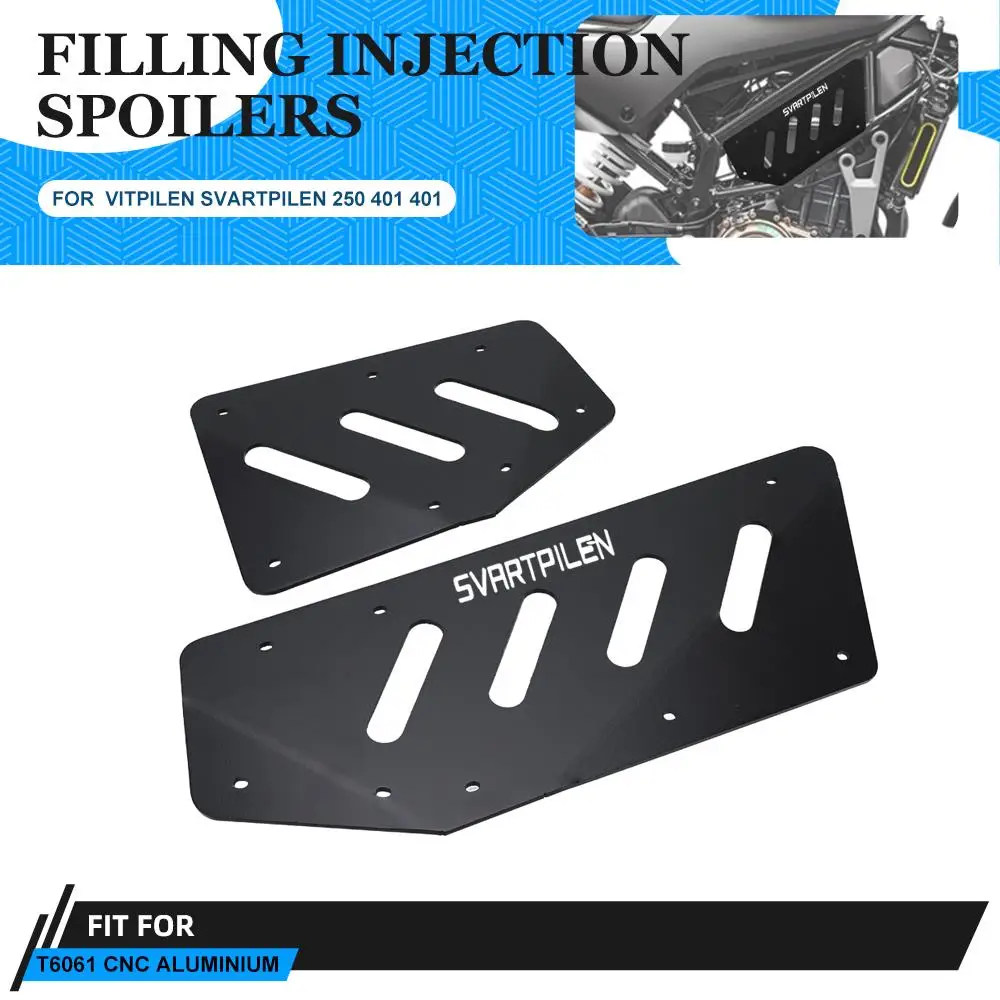 

For Husqvarna Vitpilen / Svartpilen 250/401 Body Frame Cover Plate Body Filling Injection Frame Spoilers Side Cowl Cover Panel