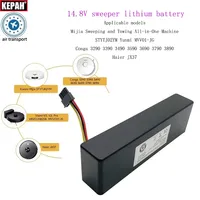 14.8V sweeper lithium battery for Xiaomi Mijia Mi Robot Vacuum-Mop P STYTJ02YM Yunmi MVVO1-JG, Haier JX37,JX59 Conga 3290 3390