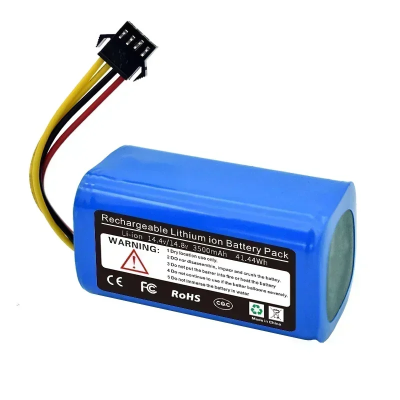 2025 nueva batería Original de 14,4 V/14,8 V 3500mAh para robot aspirador Redmond RV-R270 RV-R450 Kassel SQ-1020 TB33 FM-R370