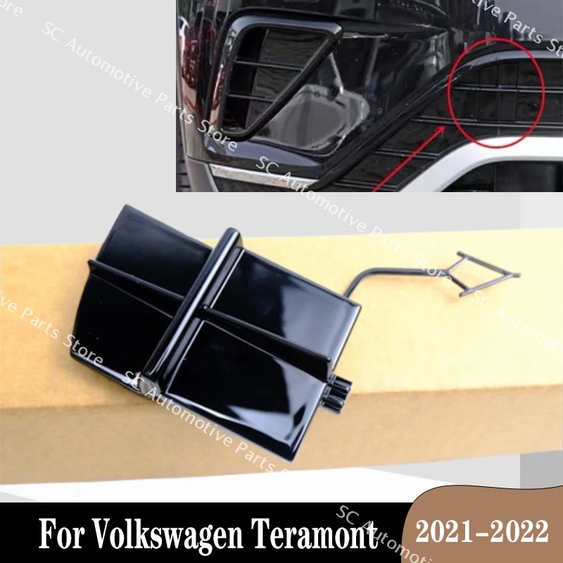 

For Volkswagen VW Teramont 2021-2022 3CG-807-241A Front Rear Bumper Trim Cover Towing Hook Cover Trailer Cover