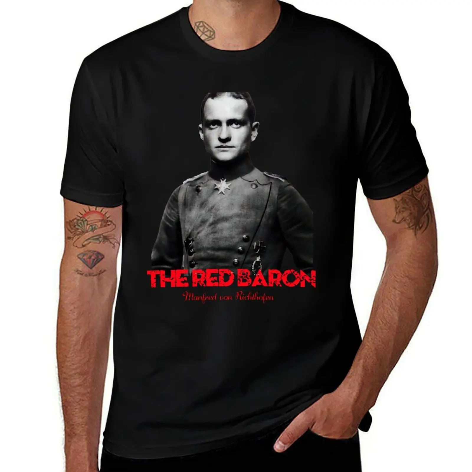 

The Red Baron - Manfred von Richthofen T-Shirt tshirts personalised cute clothes oversizeds big and tall t shirts for men