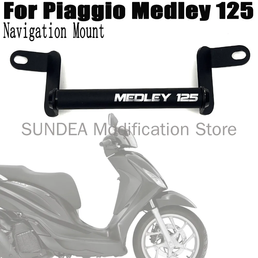 For Piaggio Medley 125 GPS Navigation Bracket Navigation Phone Holder Phone Mount Stand