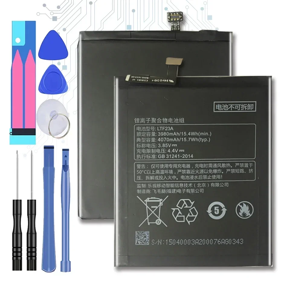 

Аккумулятор LTF23A LTF26A для Letv LeEco Le Pro 3 Pro3 X720 X722 X728/AI Edition X650 X651 X652 X653 X656 X657 X658 LEX657 Bateria