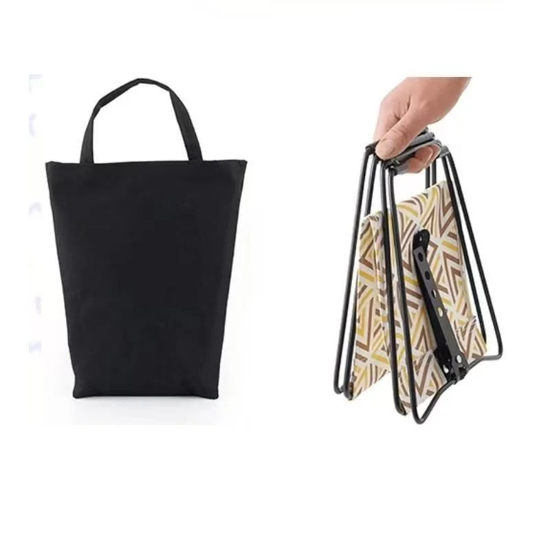 

Lightweight Portable Folding Stool Compact Metal Camping Chair for Outdoor Travel, Hiking Fishing Carry Bag (2024 Trendy Design)