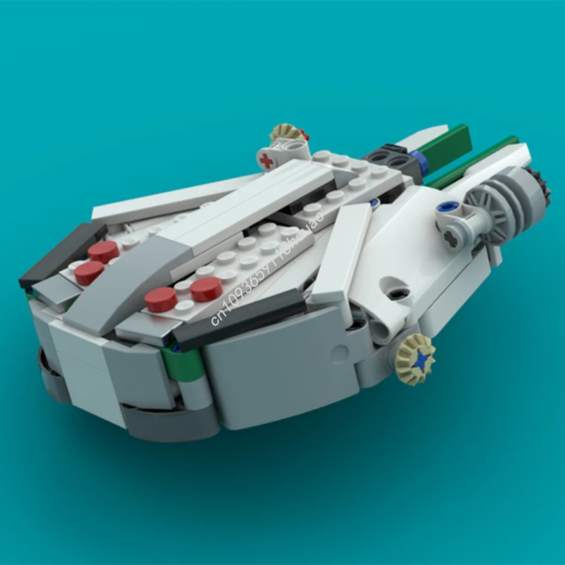 219ピース MOC ミレニアム・ファルコン テクニック 組み立てブロック 教育ブロック 子供向け 誕生日プレゼント クリスマスギフト