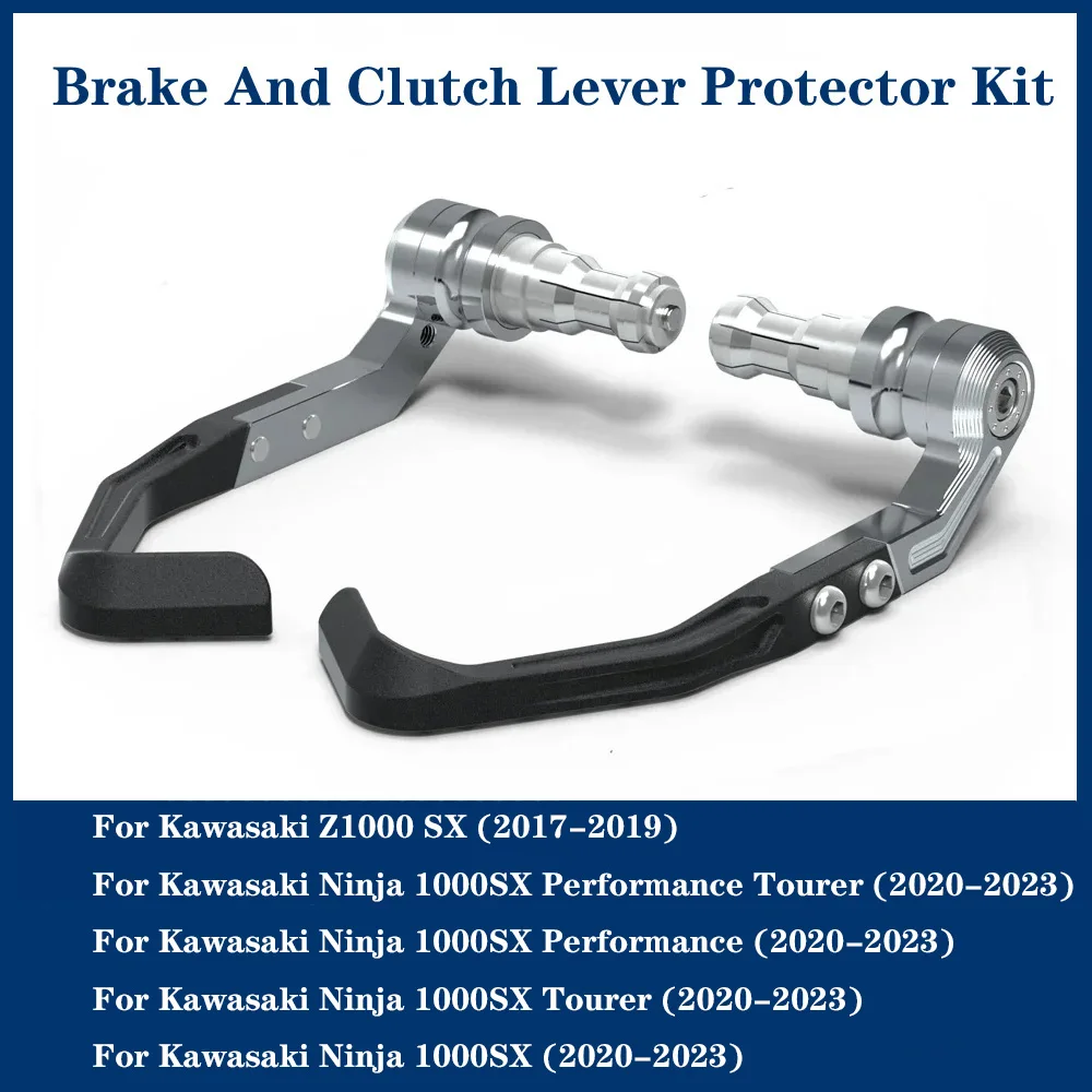 

For Kawasaki Z1000SX 2017-2019 / Ninja 1000SX 2020-2023 Brake and Clutch Lever Protector Kit