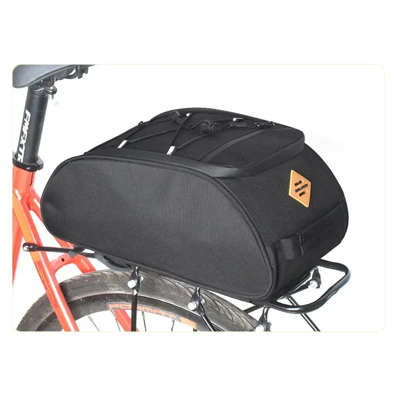 

2025 New Bike Rear Seat Pack Foldable Electric Bike Rear Bag Trunk Pannier Large Capacity Functional Bicycle Bag with