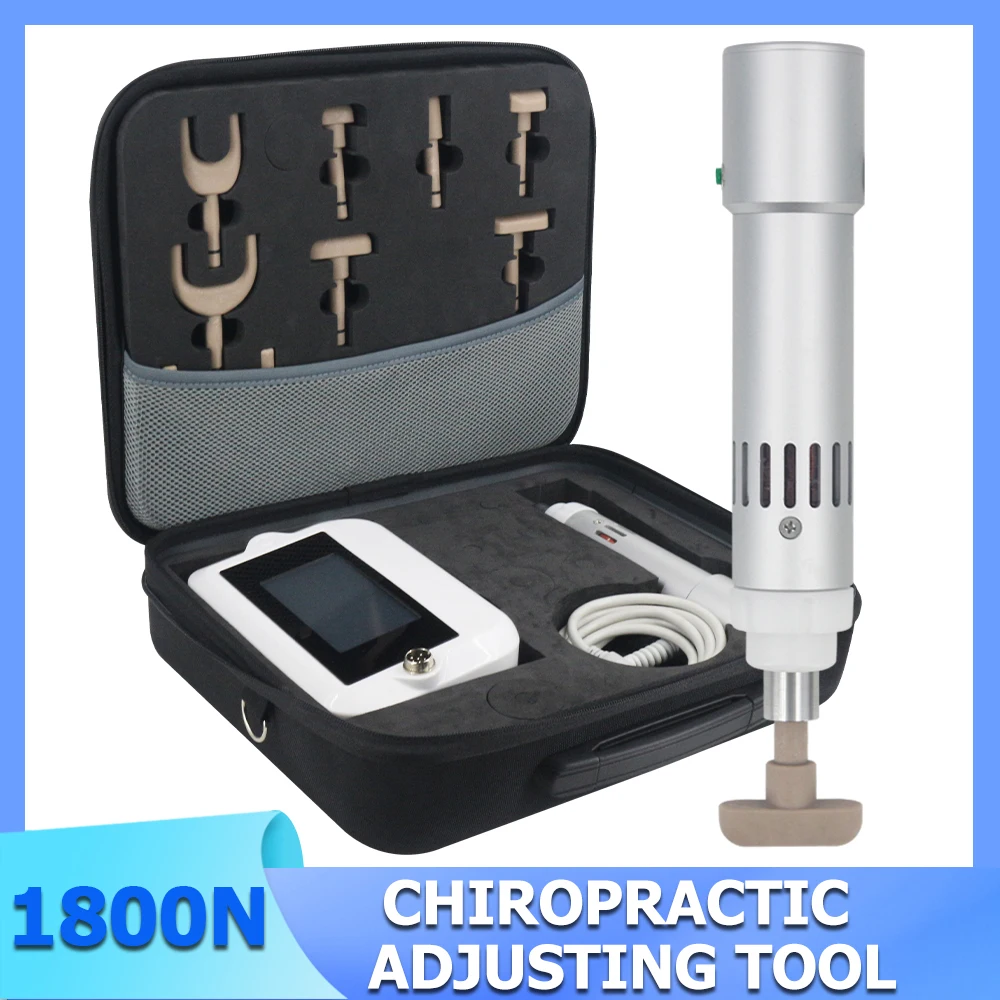 1800N Chiropractic Corrector Adjusting Tool Portable Massager Therapy Spine Correction Spinal Rehabilitation Electric Correction