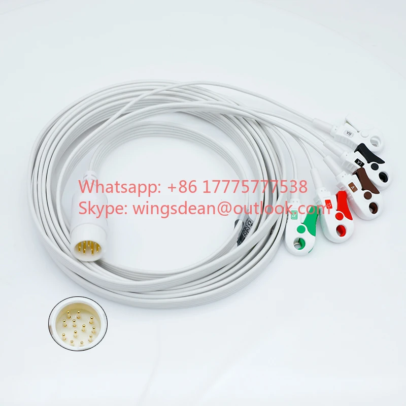 

Disposable 5-lead Wire (2.0 × 5 Rows)12Pin 3000MM Long