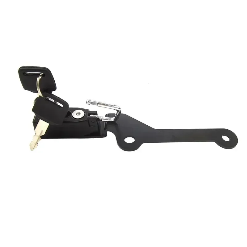 يصلح ل النمر 660 النمر الرياضة 660 2022-Tiger660 خوذة قفل دراجة نارية الملحقات خطاف معدني مكافحة سرقة خوذة قفل الأمان #5