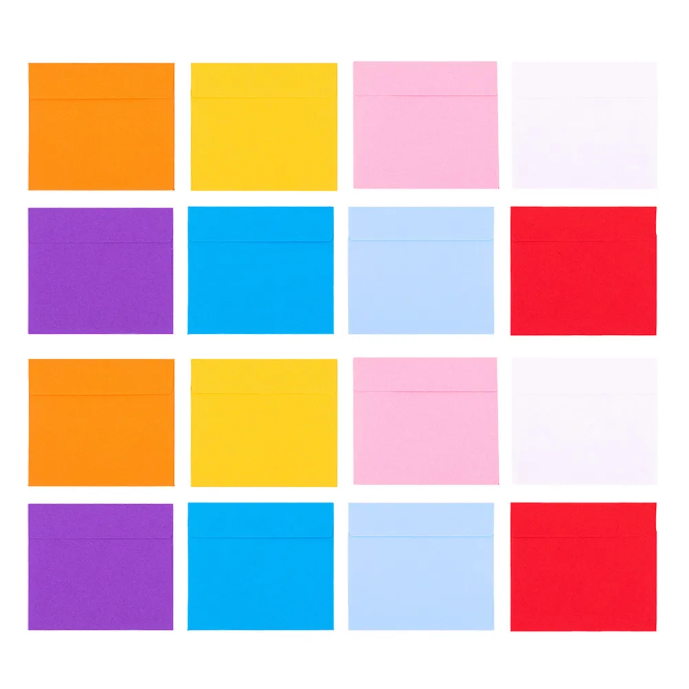 

100Pcs Paper Envelopes Multi-Function Retro Style for Invitations Greeting Cards Writing Letters Packing Envelopes