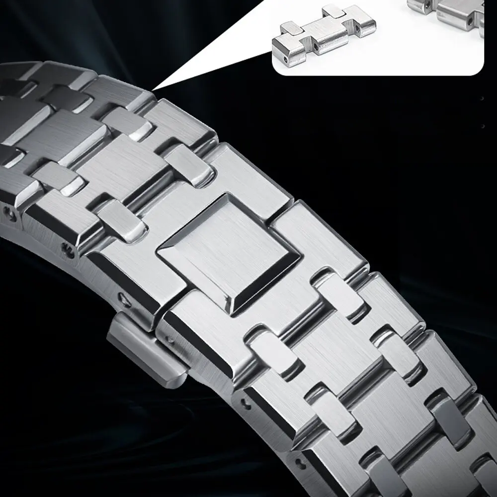 Metal Band For Samsung Galaxy Watch Ultra 47mm Stainless Steel Business Bracelet For Samsung Watch Ultra LTE47mm Strap Accessory image 5