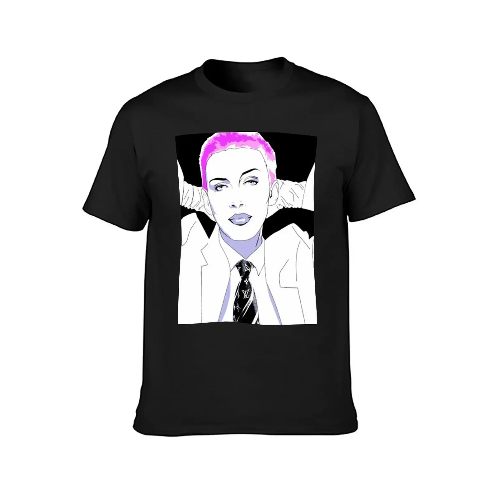 Annie Lennox Purple T-Shirt plus sizes aesthetic clothes mens tall t shirts