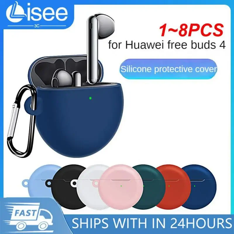 1 ~ 8 Uds funda de silicona para auriculares para Freebuds 5i 4 4i 4e 2 5 funda protectora para auriculares Freebuds 5i 5 i 4 i funda con