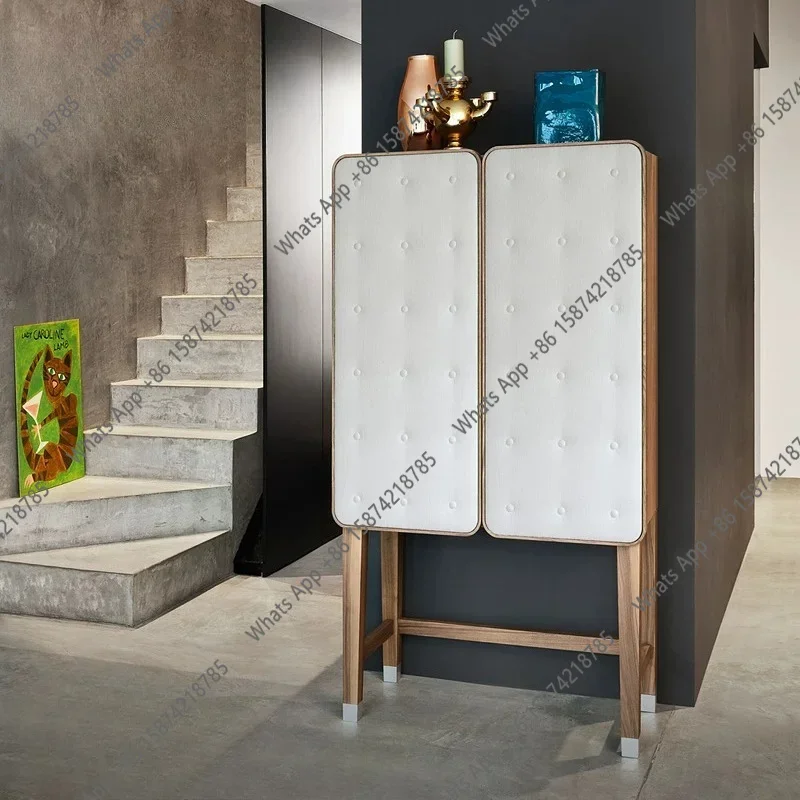 Jo 50% Off Exhibition Hall Samples/Italian Gervasoni/original Imported Genuine/solid Wood Walnut Side Cabinet