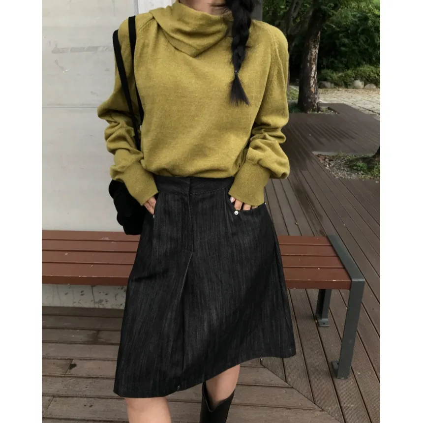 Trendy Long Sve Sca… - image