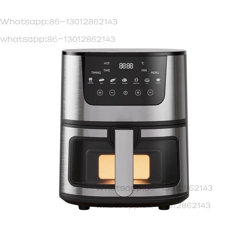 Suitable for 7L visual air fryer household large capacity multifunctional stainless steel air fryer