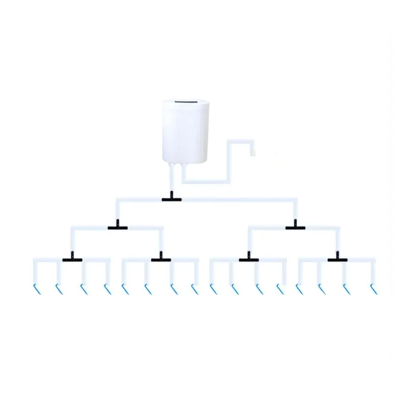 

A21I-автоматические поилки с таймером, капельное орошение, комплекты для самостоятельного полива, устройство для полива комнатных растений, садовые гаджеты для растений-16 насосов