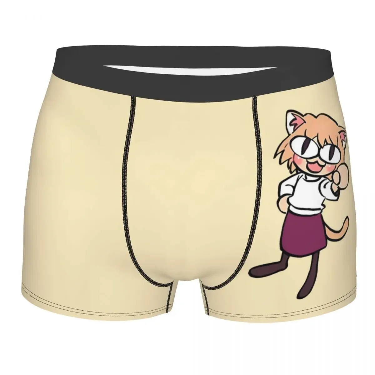 I Draw Tsukihime Men Boxer Briefs Neco Arc Highly Breathable Underwear High Quality Print Shorts Gift Idea