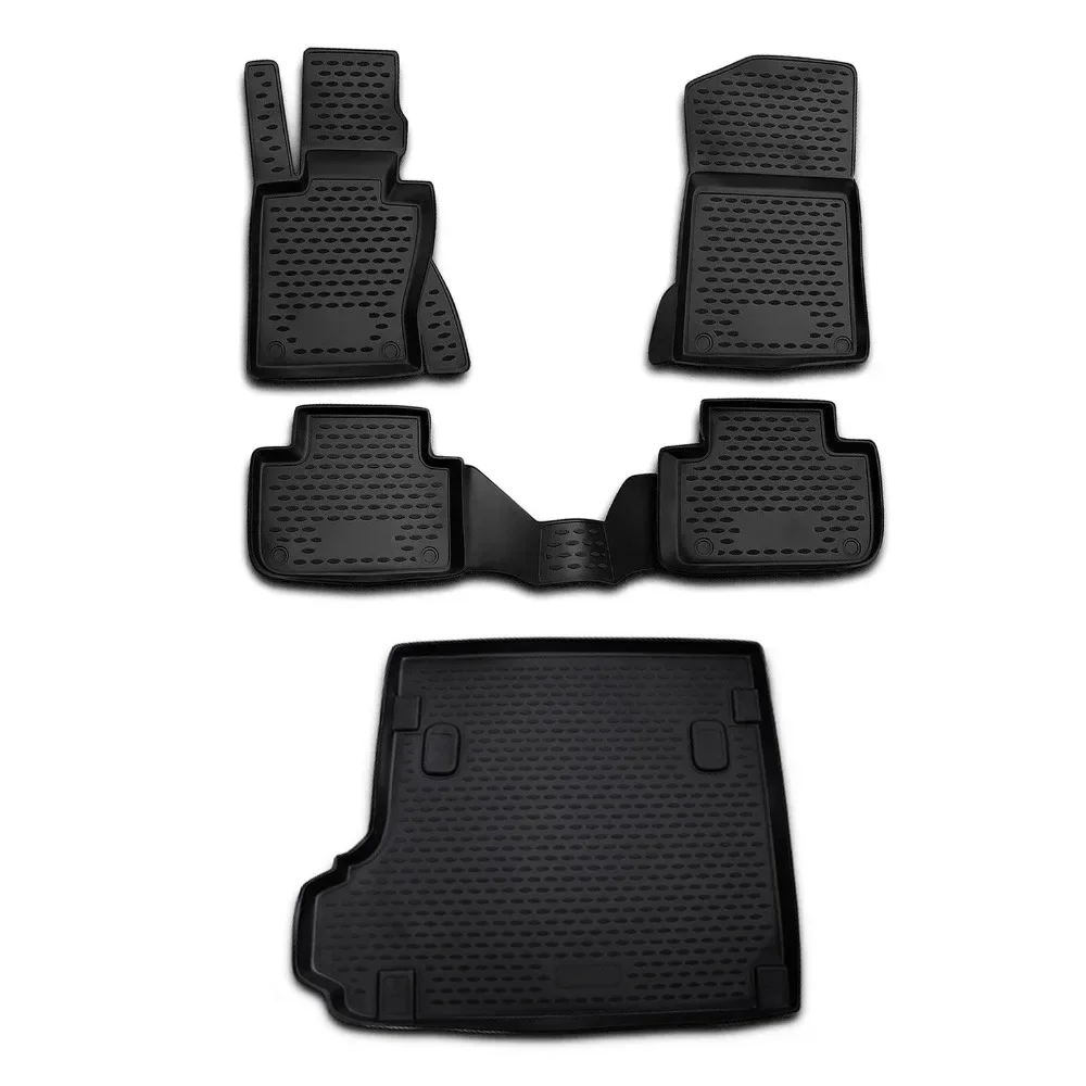 

Custom Floor Mats & Cargo Liners for BMW X3 E83 2004-2010 Rubber TPE Black 5Pcs United States