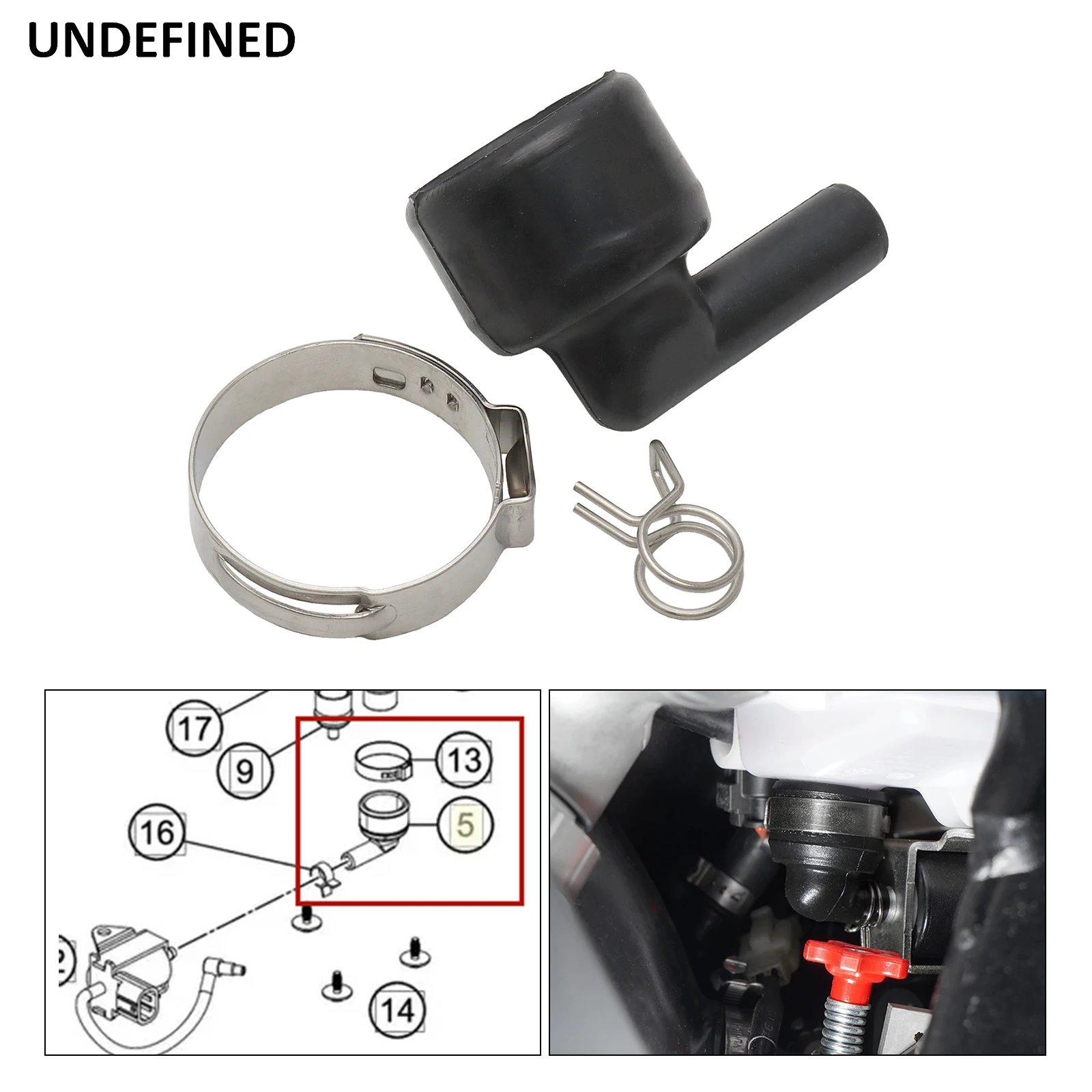 زاوية قطعة خزان النفط ل KTM TPI EXC 300 EXC 250 150 XCW TPi XC TPi 2020-2022 EXC 300 250 150 XCW 2023 Husqvarna TE 300 TE 250 #1