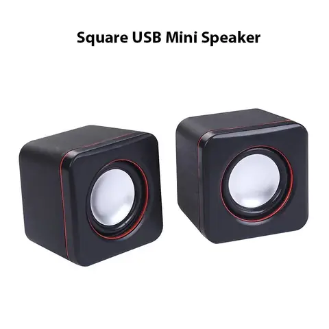 USB External Small Speaker Multimedia Small Speaker Desktop Computer Laptop External Mini Speaker Office and Entertainment