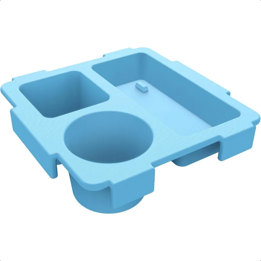 

Cup Holder Compatible with X Large Bogg Bags Premium EVA Tray Accory with Cup Holder Sand Waterproof Organizer Fits 40oz Tumbl