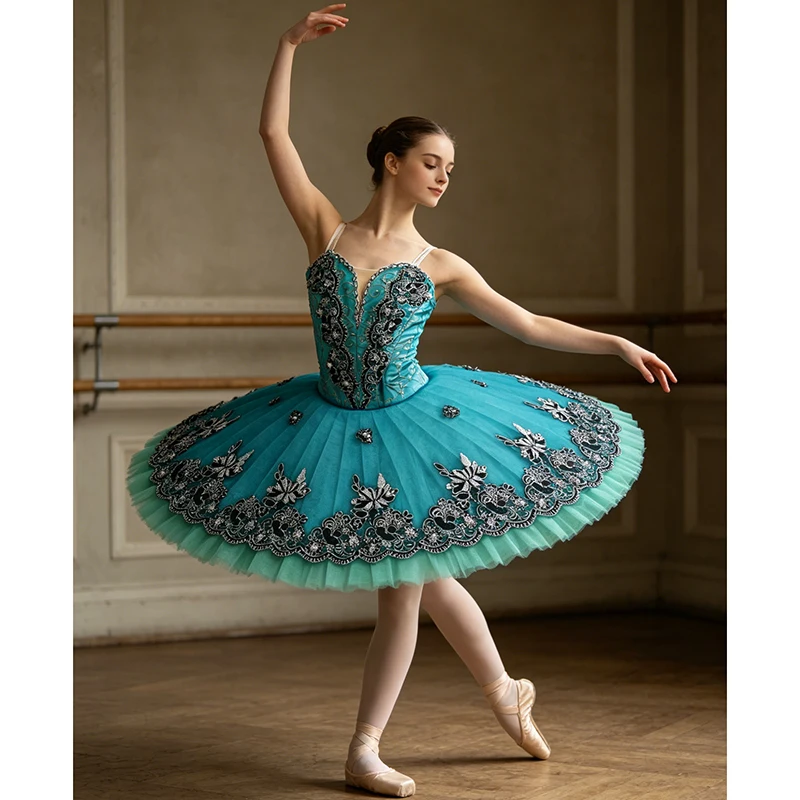 

Professional Ballet Tutu Green Women Rose Red Classical Ballet Pancake Tutu Swan Lake Blue Ballet Tutu Adult Black Ballet Tutus
