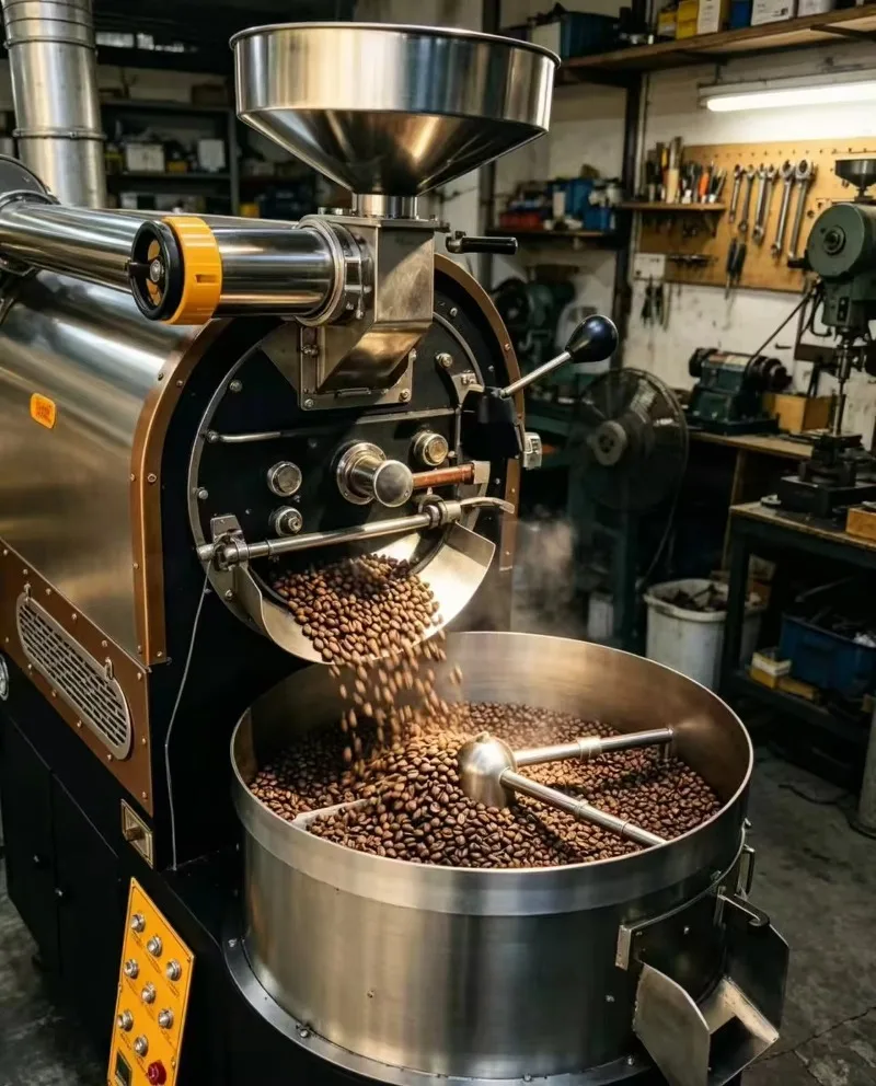 Commercial Coffee Roaster Professional Coffee Bean Roaster Machine for Specialty Coffee Customized