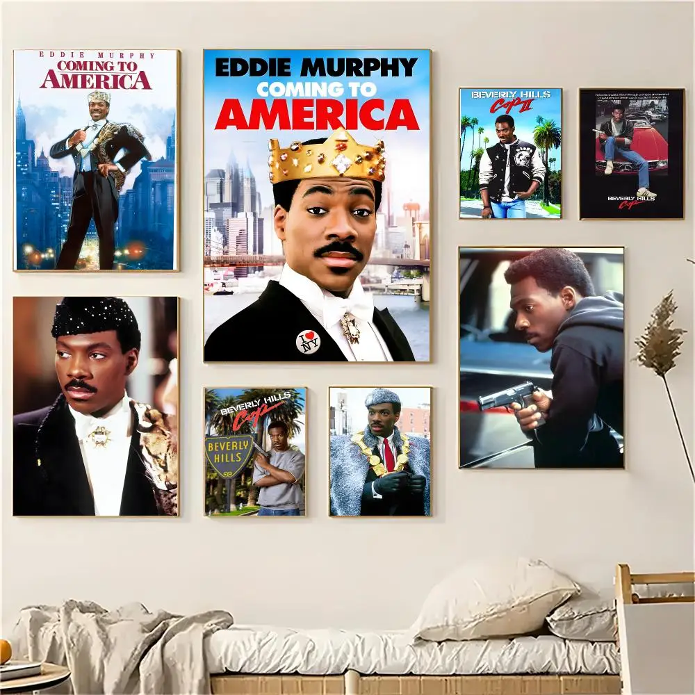 Actor Eddie Murphy Poster Wall Art Print Art Suitable For Living Room Bedroom Bar Parlor Home Decoration Gift