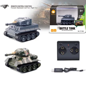 Mini Tiger RC Tank Model for Children, Remote Control Tank, Electronic Toys for Boys, Imitateote, Radio, Gifts for Children, 1: 100 Scale 10 Main Sales Remote Control Tank - №9