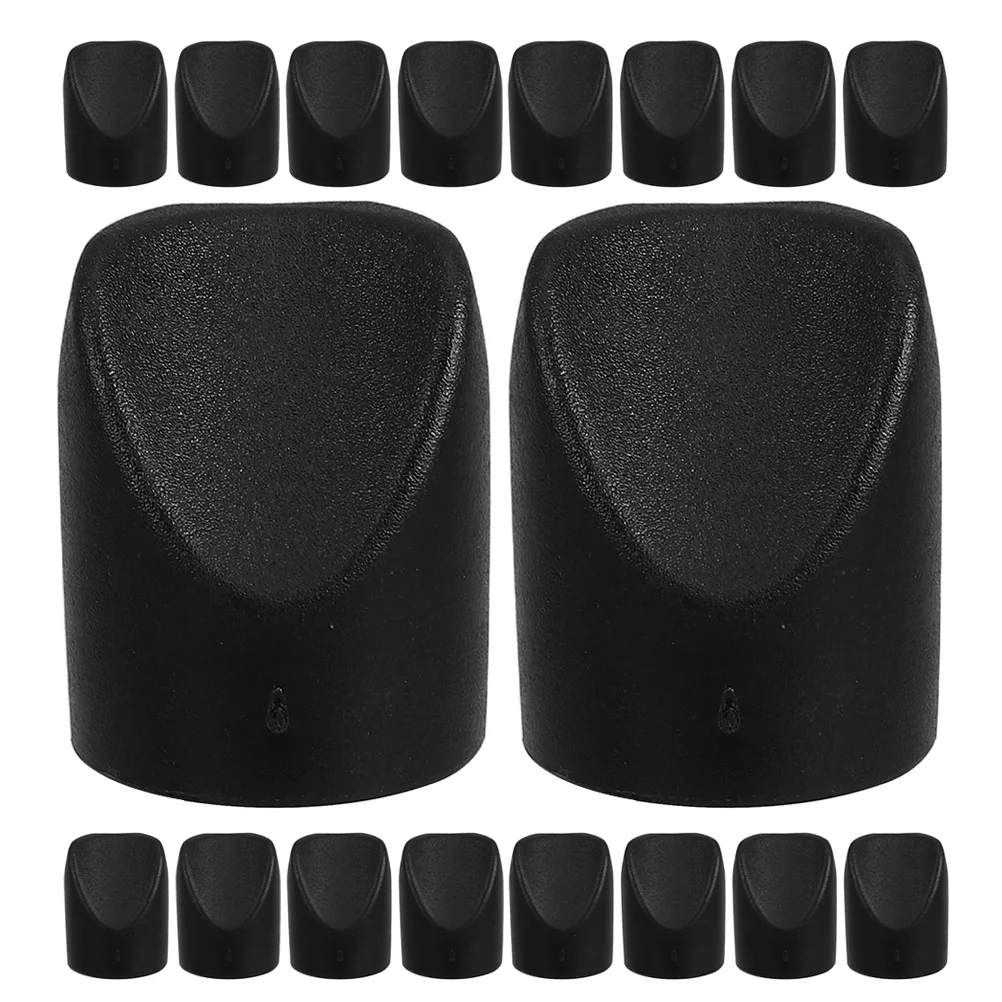 48 قطعة كرسي قابل للطي الخامس تلميح استقرار قبعات الثقيلة النايلون استبدال الاستقرار المكونات يغطي لأرجل كرسي مبطن معدني