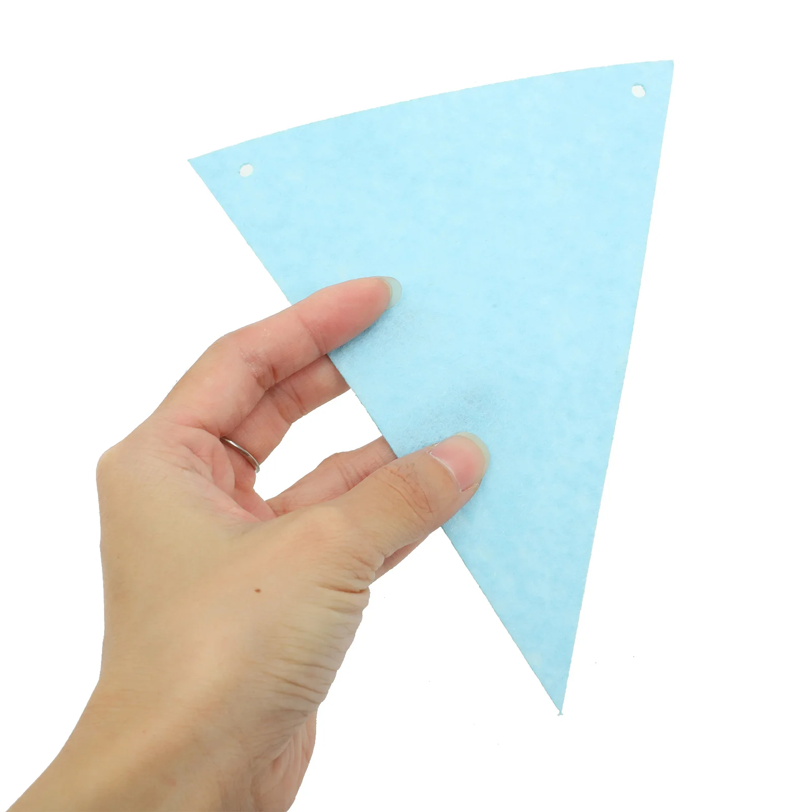 

1pcs Colorful Triangle Bunting Banner Garland Party Wedding Birthday Carnival Hanging Decor Non-Woven Flags Classroom