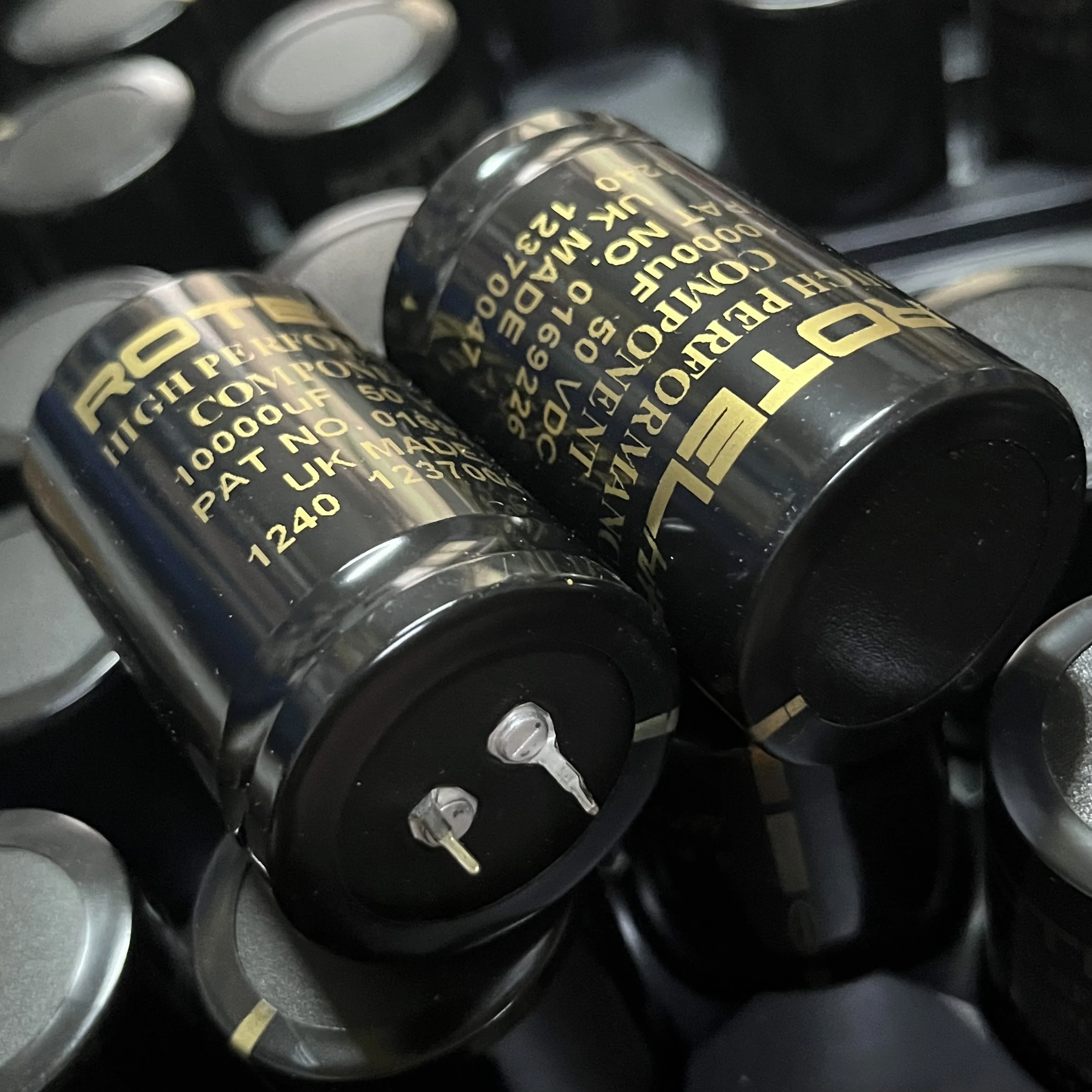 

1Pcs 10000UF 50V DC gold word, advanced audio filtering electrolytic capacitor