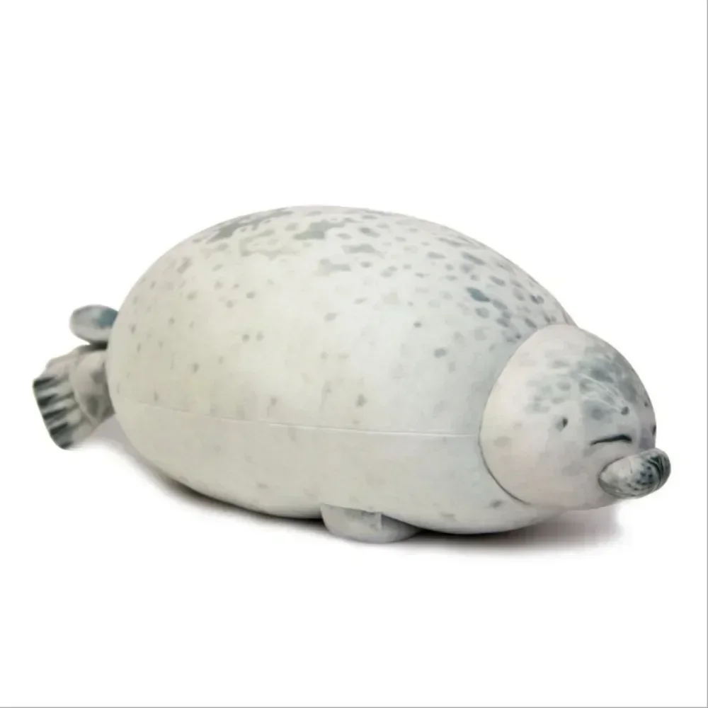 NEW Big Size Seal Plush Toy Soft Stuffed Animal Chubby Seal Pillow Home Decro Plushies Kawaii Peluche Children Birthday Gift