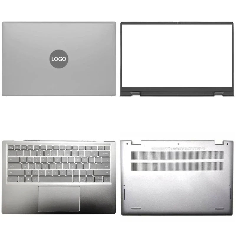 

Новинка, подставка для ноутбука Dell Inspiron 14 5410 5415 5418, задняя крышка ЖК-дисплея, передняя рамка, верхняя Подставка для рук, Нижняя основа, стробоскопические петли для клавиатуры