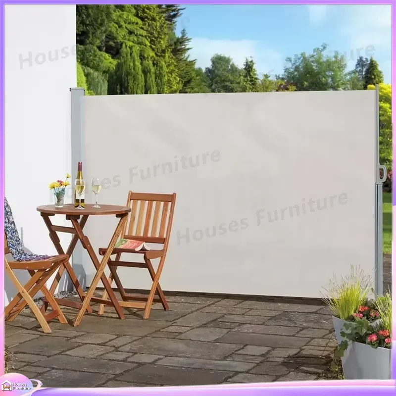 Aluminum Side Awning Rust Proof Patio Privacy Fence Polyester Windshield Outdoor Metal Windbreak Caravan Camping Shelter