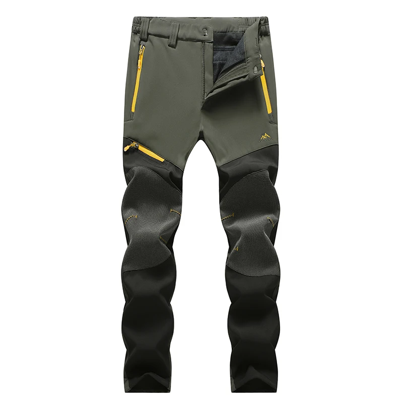 Thick Warm Fleece Winter Pants for Women, Waterproof, Hiking, Trekking, Camping, Skiing, Soft Shell Pants,  Windproof Trousers image 5