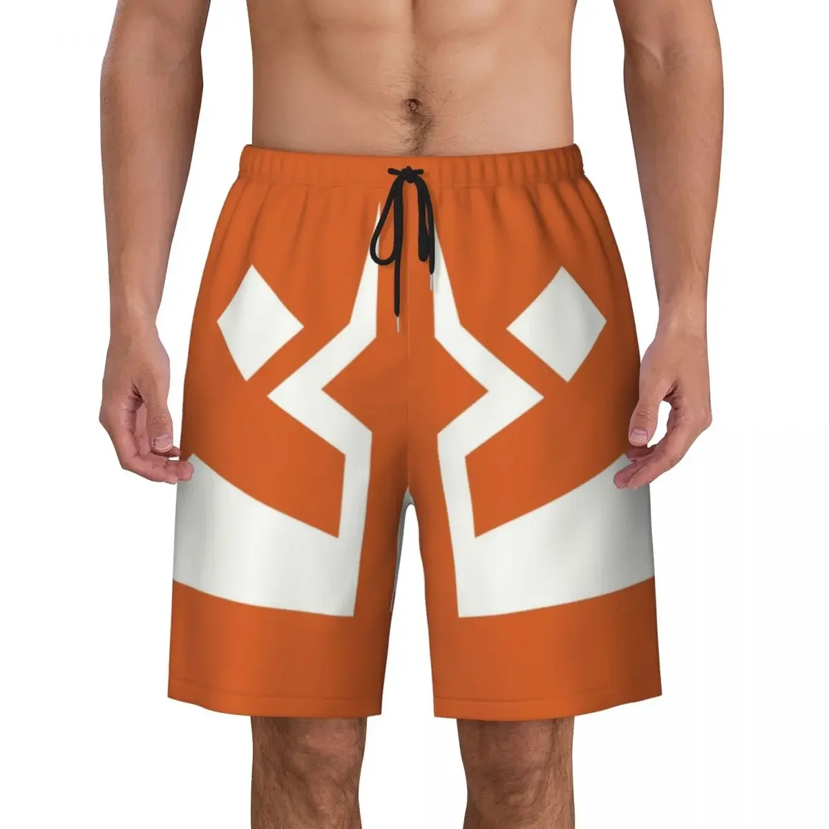 Clan Wren Owl Print costume da bagno da uomo Quick Dry Swimwear Beach Board Shorts Ahsoka Tano Sci Fi Tribal Wars Boardshorts