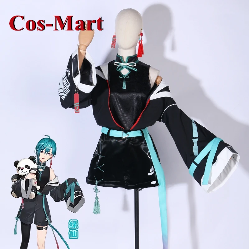 

Cos-Mart Virtual idol Vtuber Ryushen Cosplay Costume Gorgeous Elegant Activity Party Role Play Clothing