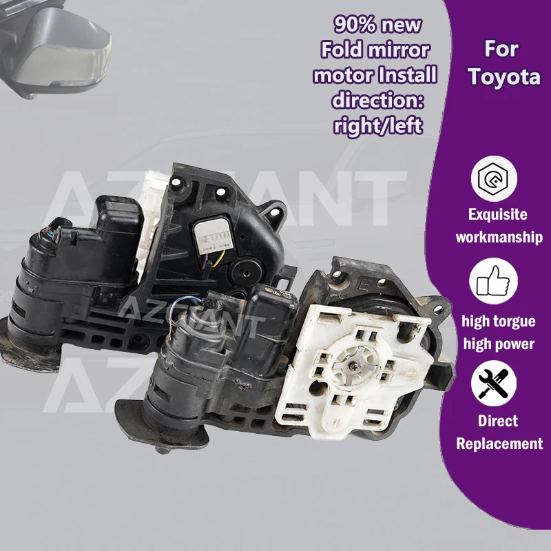 

AZGIANT Car Power Exterior Folding Mirrors Motor Module For Toyota Alphard Vellfire MK1/Tarago Previa XR30 XR40 MK2/Estima MK3