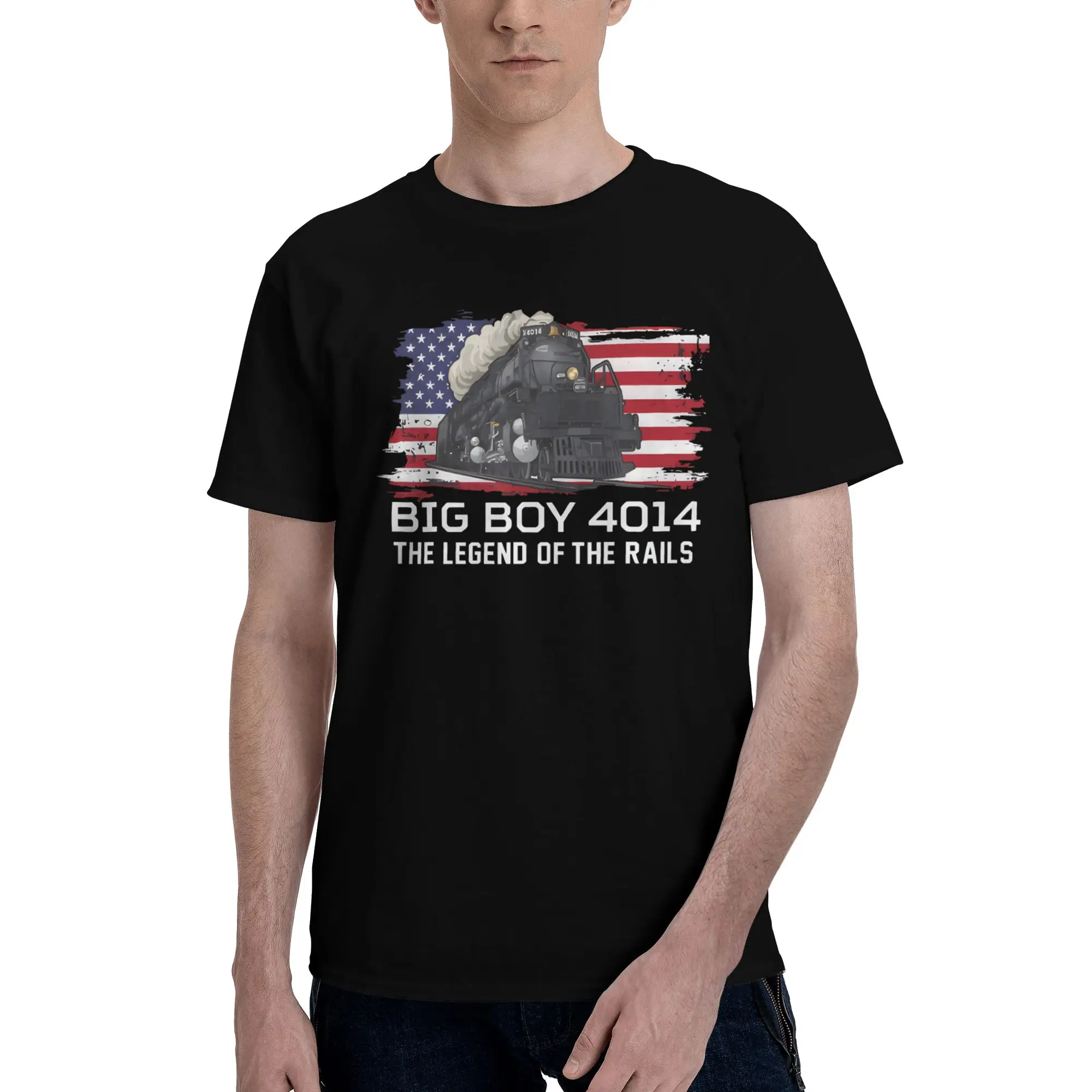 1941 Steam Locomotive 4014 Merch Men Women T Shirts 100% Cotton Tee New Arrival  T-shirt Clothes