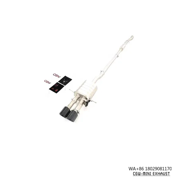 

China Manufacturer Performance Exhaust Catback System for Mini R56 MY 2006