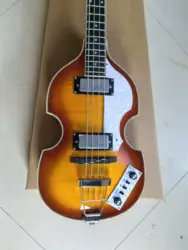 Sunburst 4-String Electric Bass Guitar Vintage Style Music Instrument Stock Sale Electric Bass Guitar