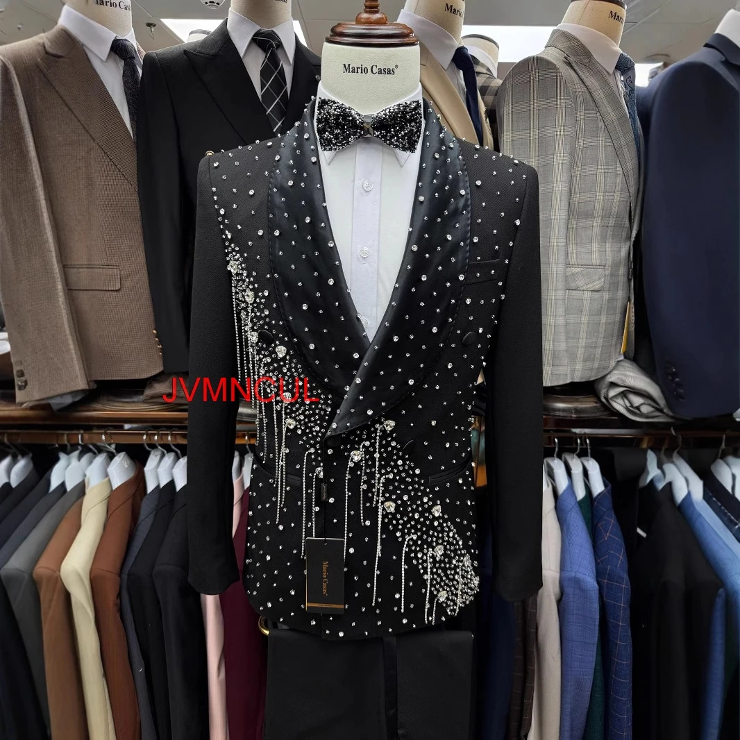 Men'S Formal Wear For Reception - Мужской костюм ручной работы из 2