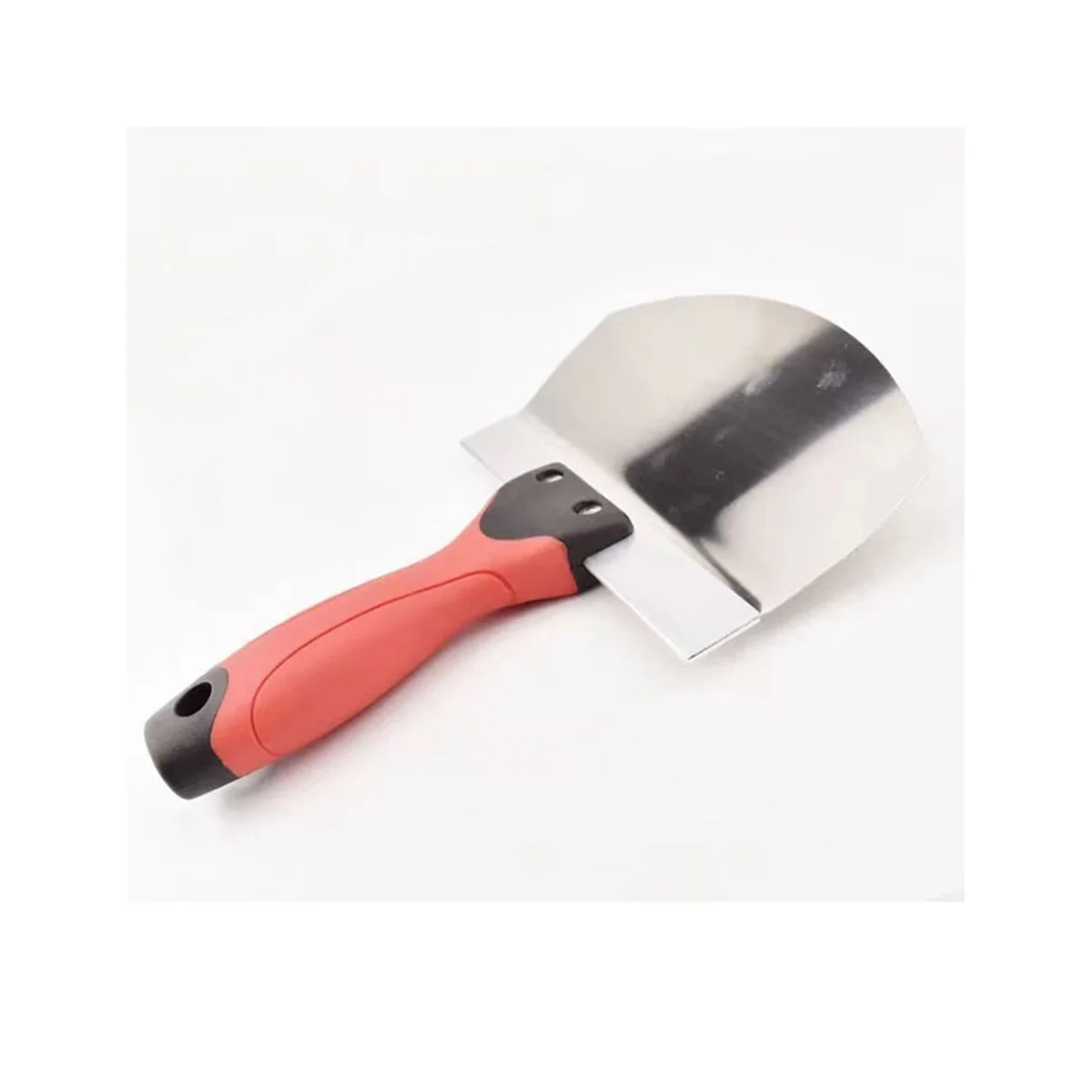 Colher de balde de 2 pces para drywall, colher de balde de aço inoxidável de gesso-lâmina sagrada curvada de 6.5 Polegada para pintura, argamassa