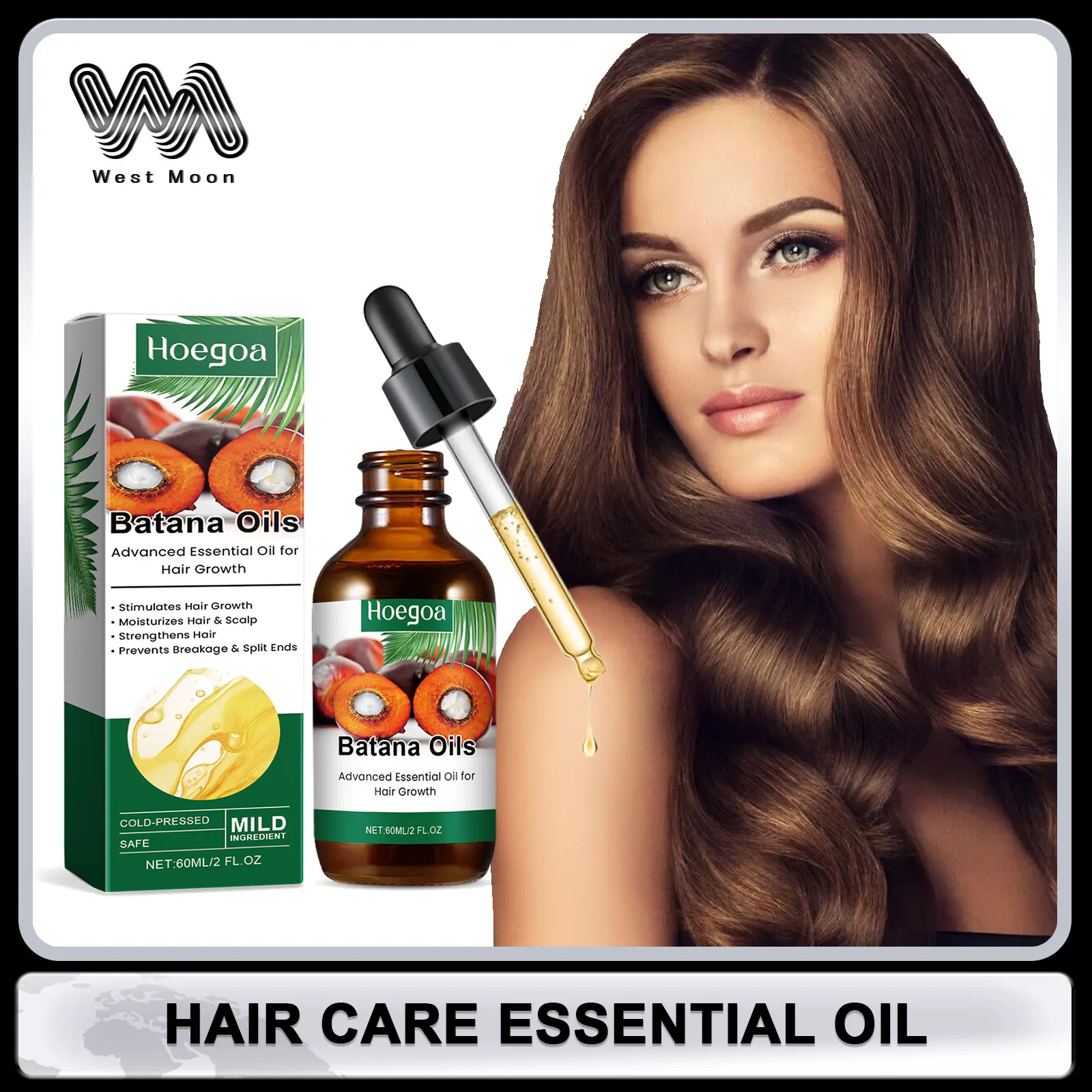 

Hair Care Essential Oil Anti-Frizz Repair Damaged Hair Essence Increase Hair Elasticity Nourishing Brightrning Hair Care Product