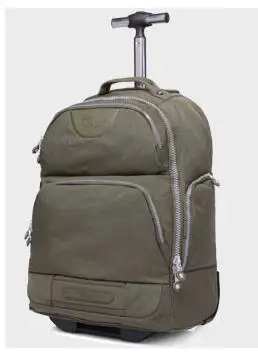 20 inch Travel trolley Bag large capacity Travel Wheeled Bag  Camouflage School Rolling Backpack bag Luggage Trolley Laptop Bag